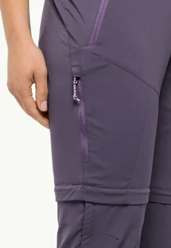 Glastal Zip Away Pants W-Jack Wolfskin Sale