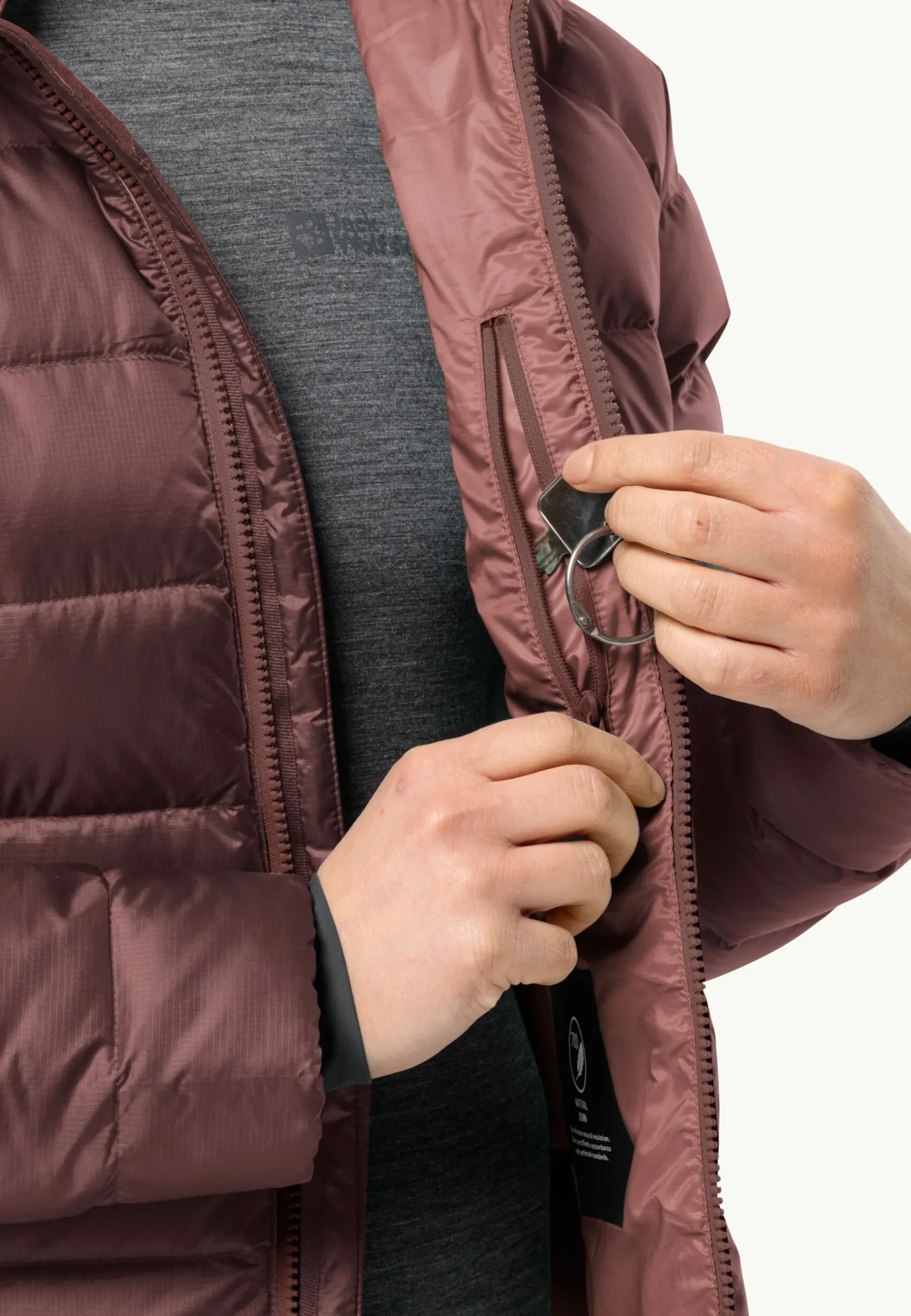 Nebelhorn Down Hoody W-Jack Wolfskin Hot