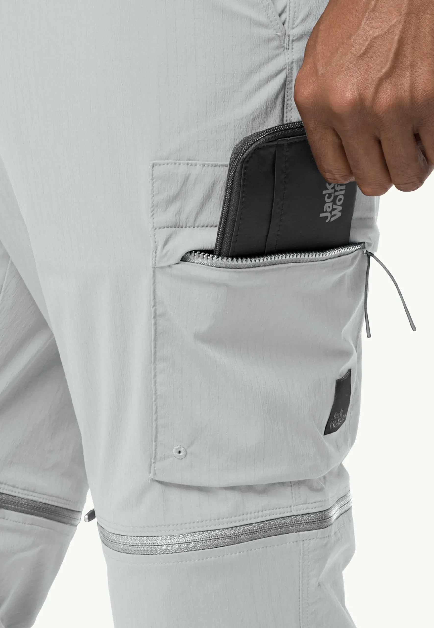 Wanderthirst Zip Pants M-Jack Wolfskin