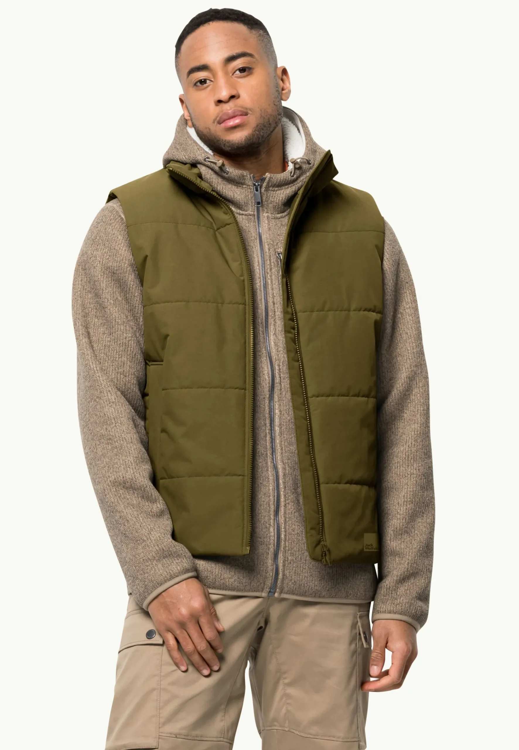 White Frost Vest M-Jack Wolfskin Hot