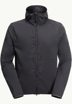 Bike Commute Wind Jkt M-Jack Wolfskin Hot