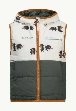 Gleely Ins Hooded Vest K-Jack Wolfskin New