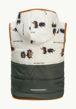 Gleely Ins Hooded Vest K-Jack Wolfskin New