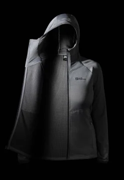 Kolbenberg Hooded Fz W-Jack Wolfskin New