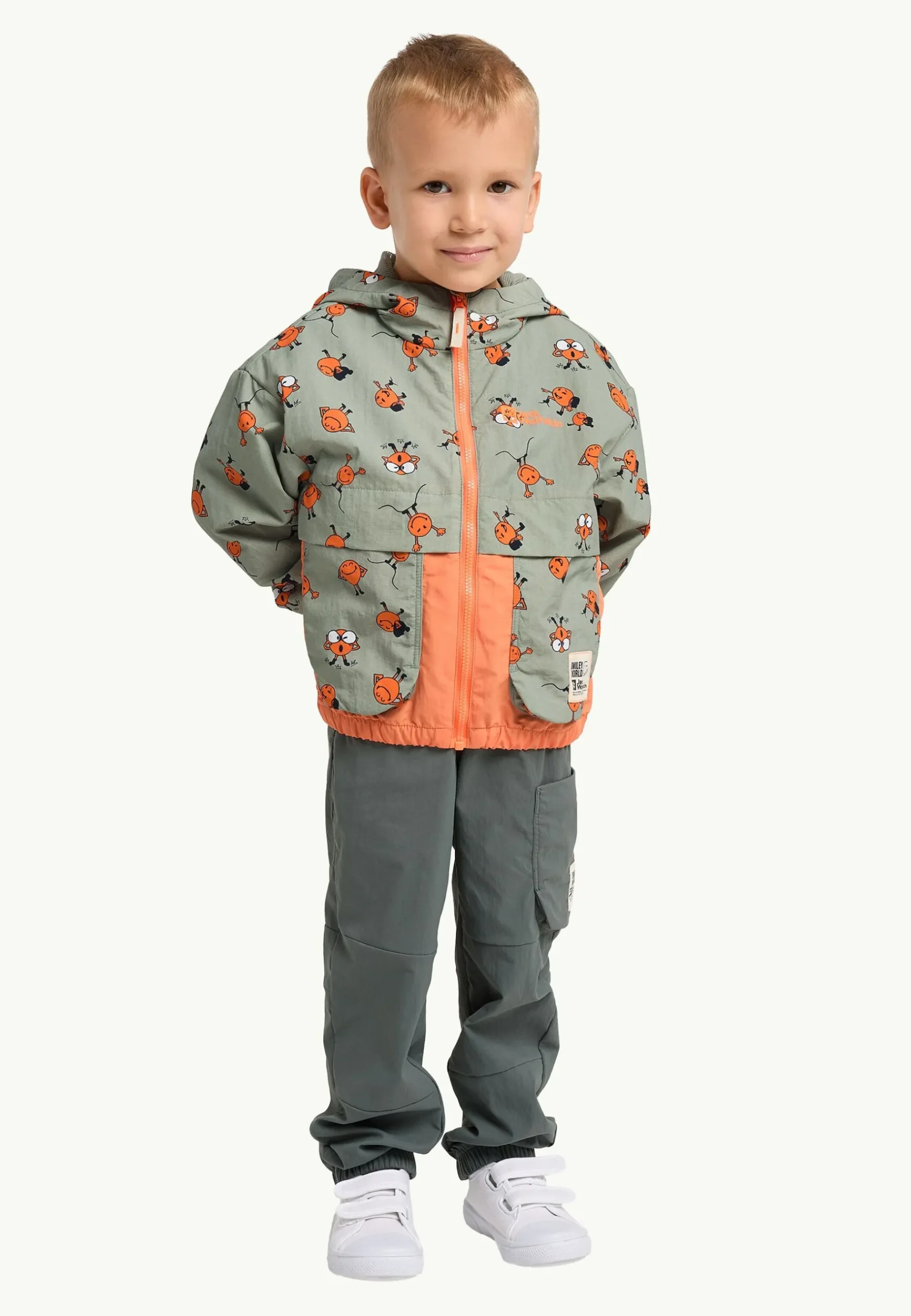 Smileyworld Aop Jkt K-Jack Wolfskin Hot