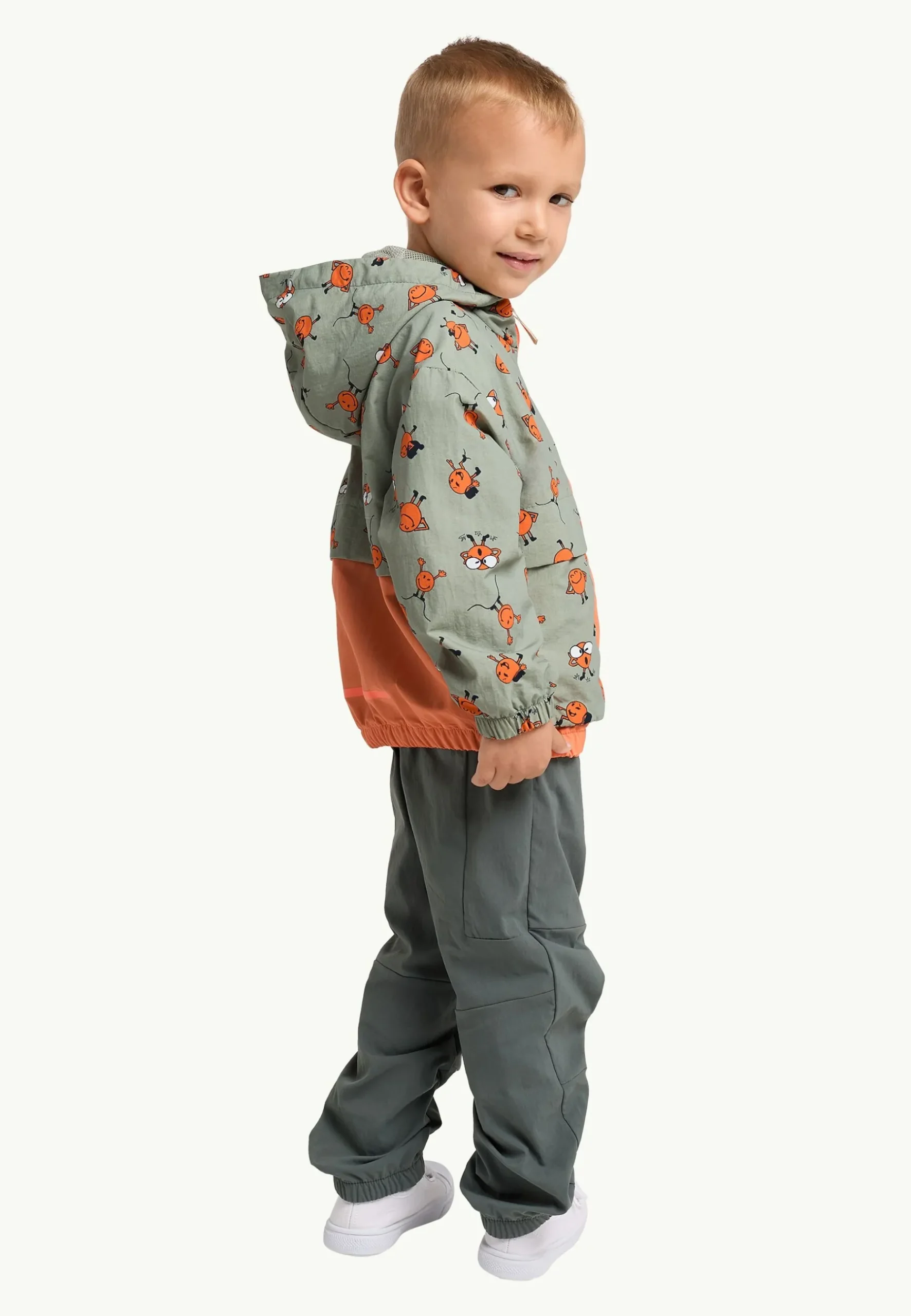 Smileyworld Aop Jkt K-Jack Wolfskin Hot