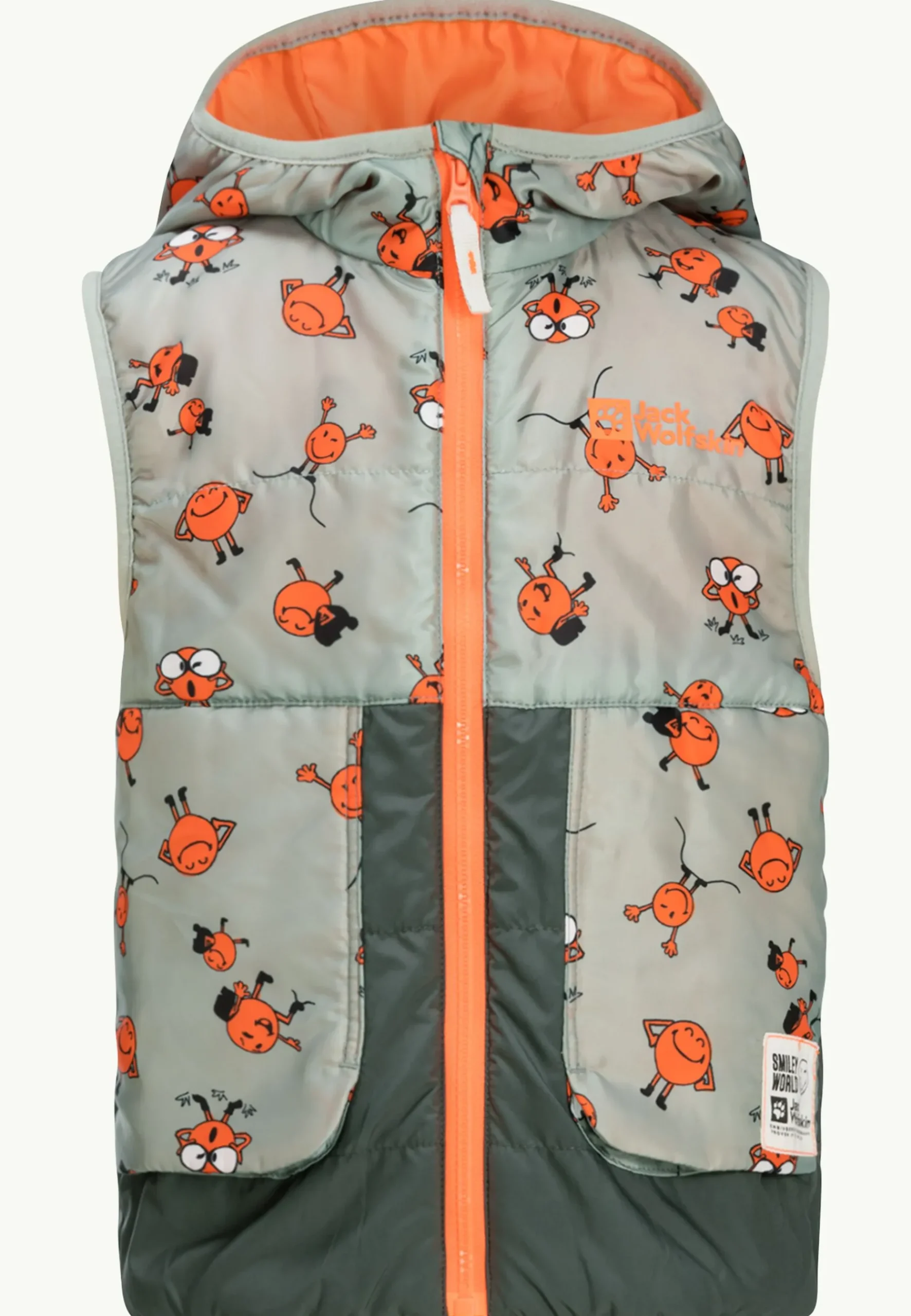 Smileyworld Aop Vest K-Jack Wolfskin Best