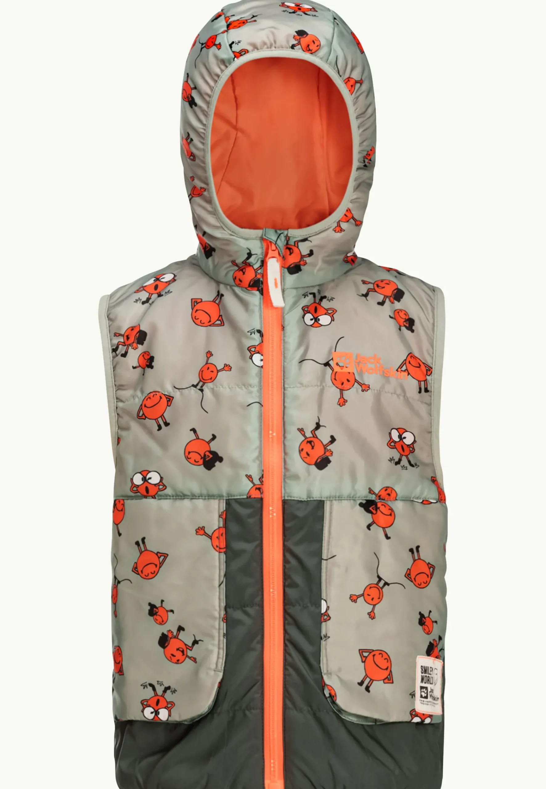 Smileyworld Aop Vest K-Jack Wolfskin Best