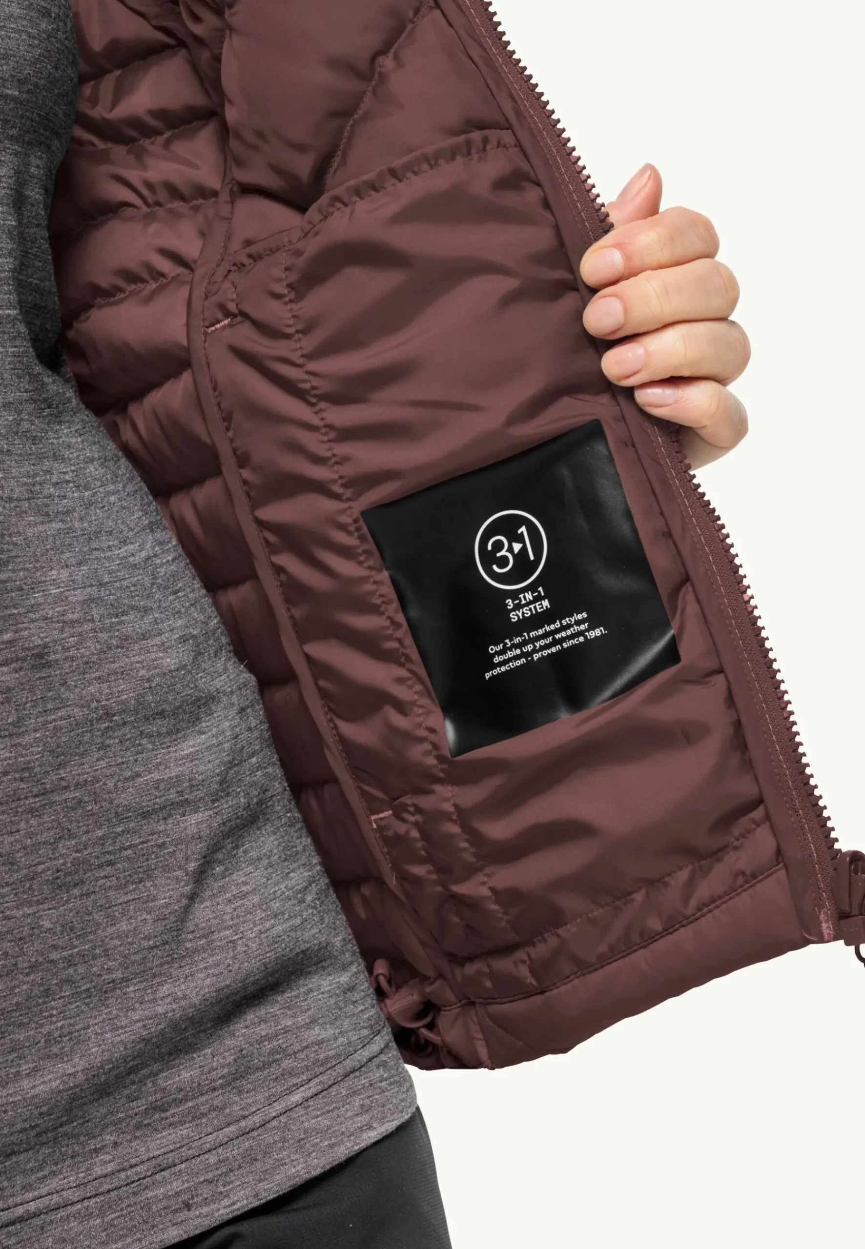 Tundra Down Jkt W-Jack Wolfskin Hot