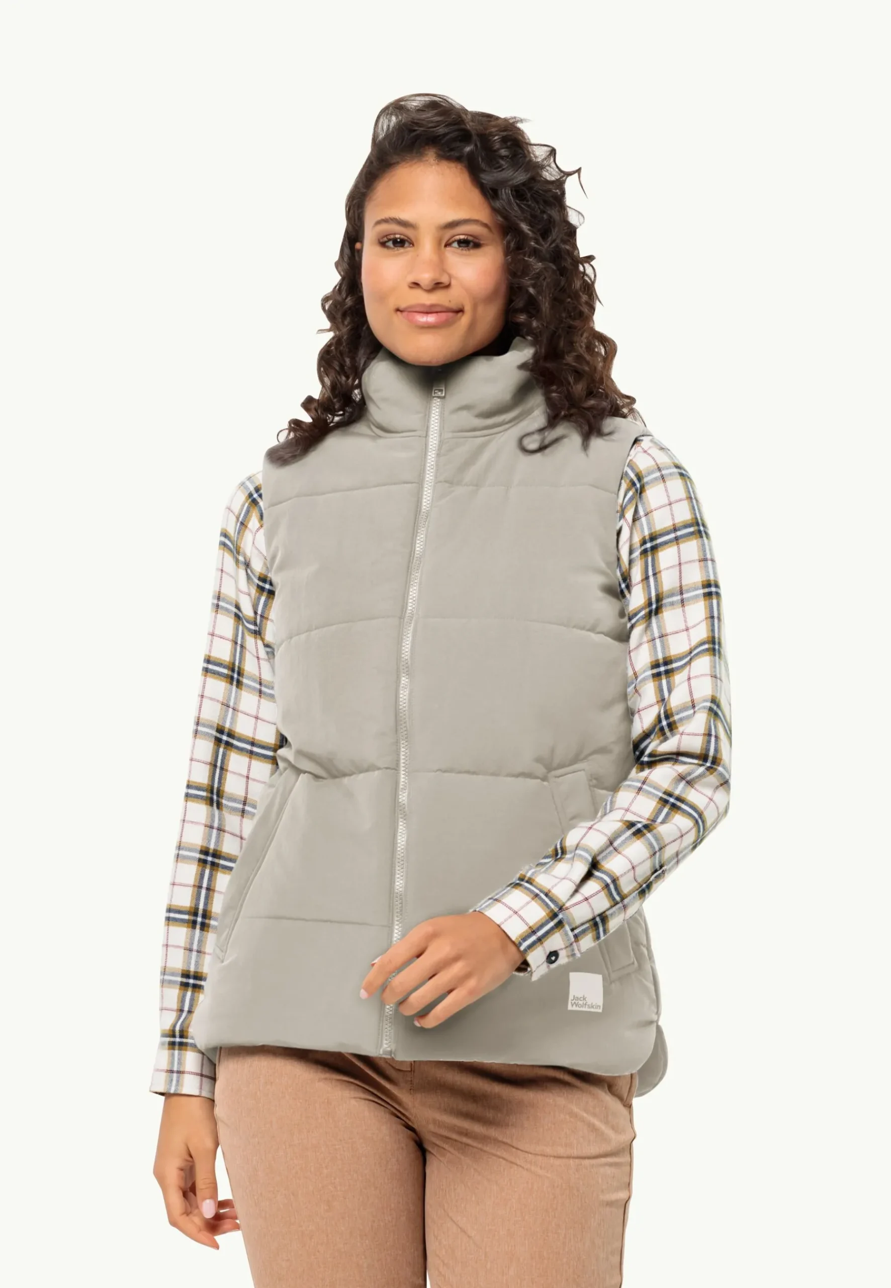 White Frost Vest W-Jack Wolfskin Outlet
